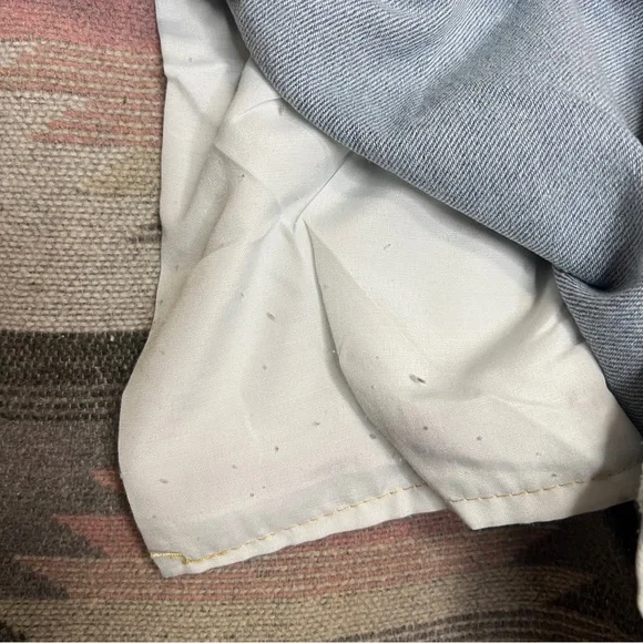 Miss Sparkling Boutique Denim Mini Wrap Skirt - Picture 11 of 11